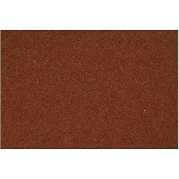 Hobbyvilt, Vel 42x60 cm, 3 mm, 1 vel Bruin