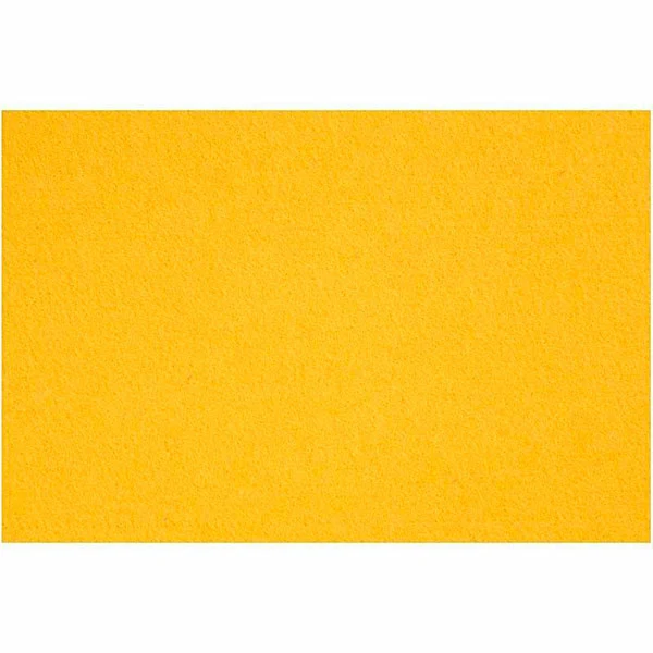 Hobbyvilt, Vel 42x60 cm, 3 mm, 1 vel Geel