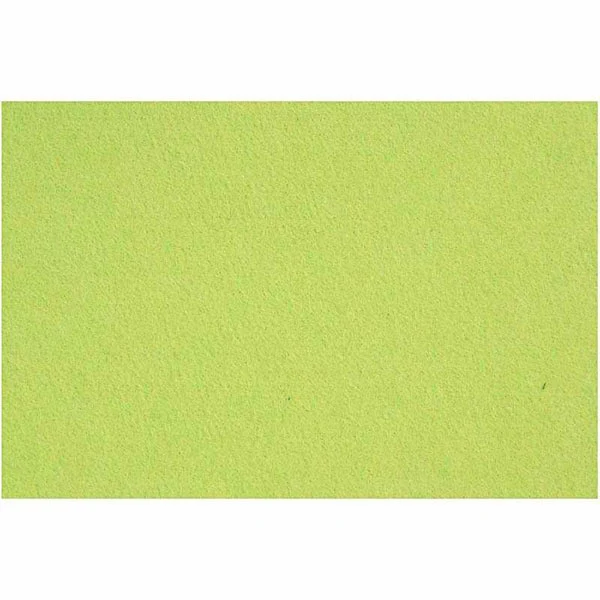 Hobbyvilt, Vel 42x60 cm, 3 mm, 1 vel Limoen groen