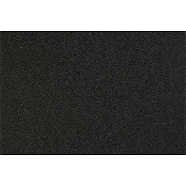 Hobbyvilt, Vel 42x60 cm, 3 mm, 1 vel Zwart