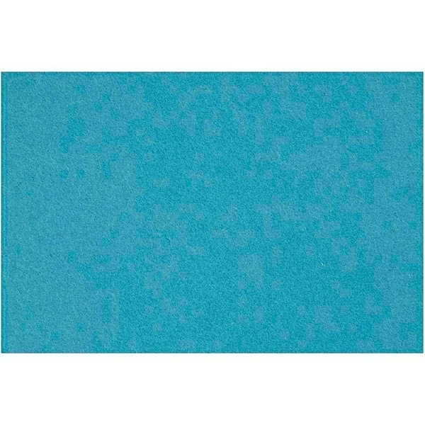 Hobbyvilt, Vel 42x60 cm, 3 mm, 1 vel Turkoois