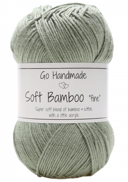Go Handmade Soft Bamboo Fine 17324 Vert