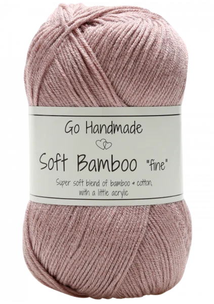 Go Handmade Soft Bamboo Fine  17420 Lavande clair
