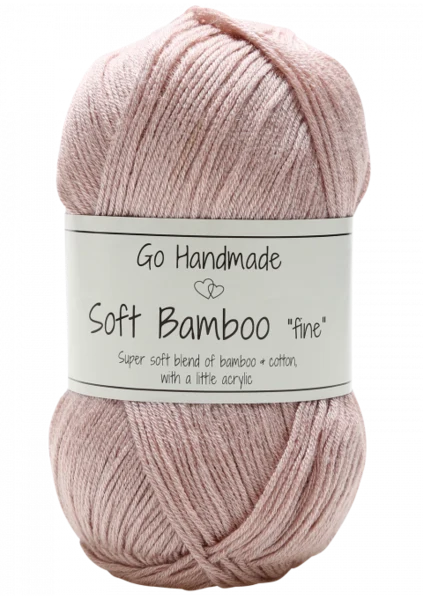 Go Handmade Soft Bamboo Fine 17421 Rosier ancien