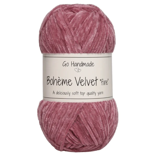 Go Handmade Bohème Velvet Fine 17603 Framboises