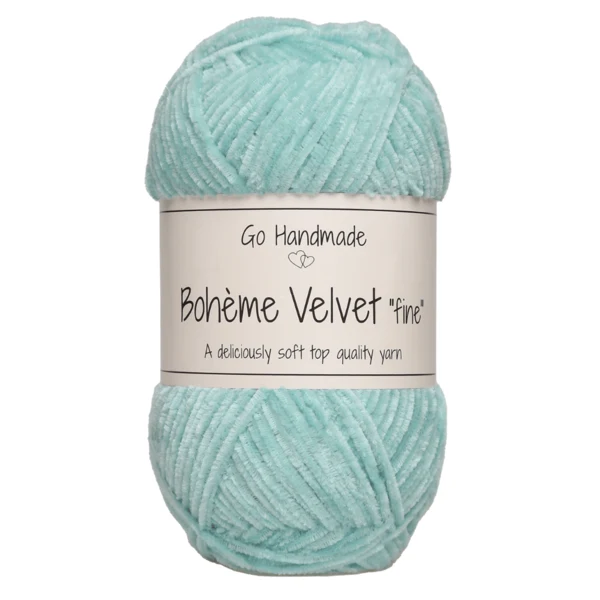 Go Handmade Bohème Velvet Fine 17679 Menthe