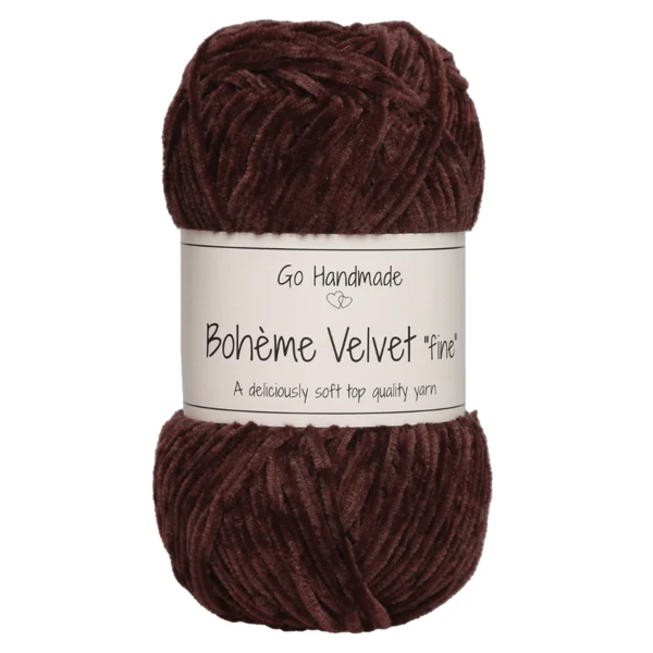 Go Handmade Bohème Velvet Fine 17602 Fleur