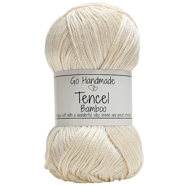 Go Handmade Tencel Bamboo Double 17700 Off-white
