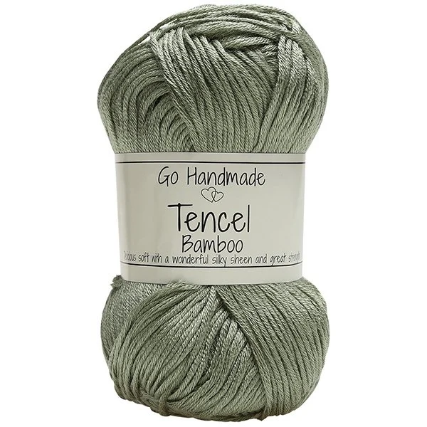 Go Handmade Tencel Bamboo Double 17702 Soft green