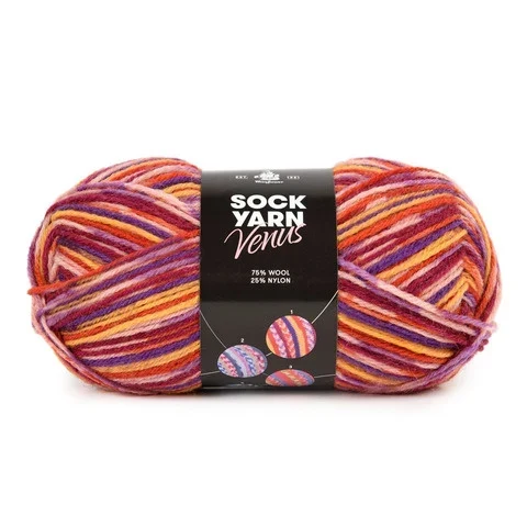 Mayflower Sock Yarn Universe Venus 01 Rouge mix