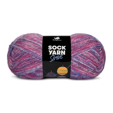 Mayflower Sock Yarn Universe Sirius 02 Rose/Bleu/Violet