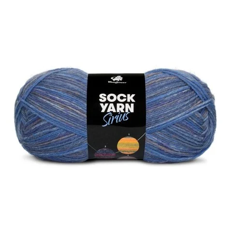 Mayflower Sock Yarn Universe Sirius 06 Bleu/Cobalt/Ardoise