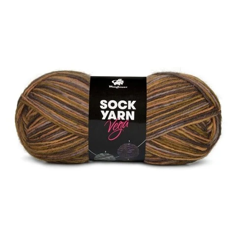 Mayflower Sock Yarn Universe Vega 05 Moka/Curry/Cannelle/Latte