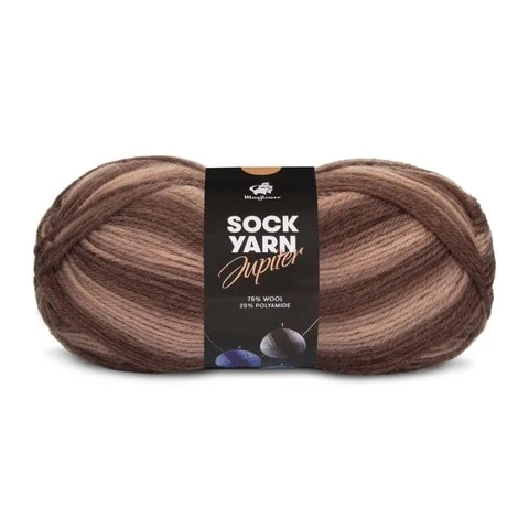 Mayflower Sock Yarn Universe Jupiter 05 Moka/Chocolat/Cappuccino/Latte