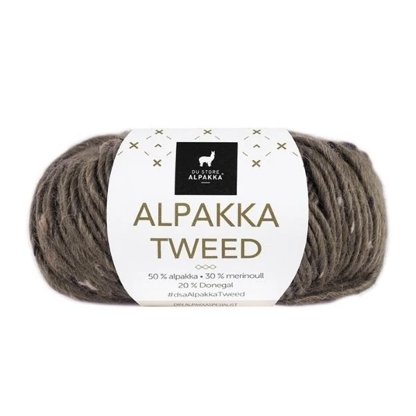Du Store Alpakka Tweed 112 Marron