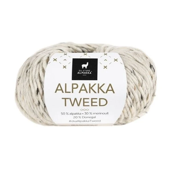 Du Store Alpakka Tweed 113 Naturel