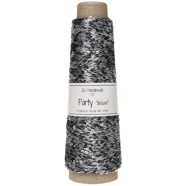 Go Handmade Party Deluxe 18155 Silver black mix