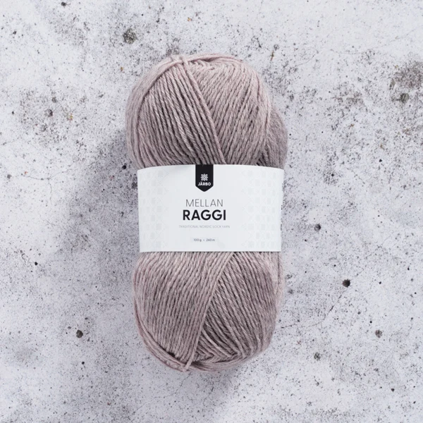 Järbo Mellanraggi 100g 28396 Vintage Rose Denim