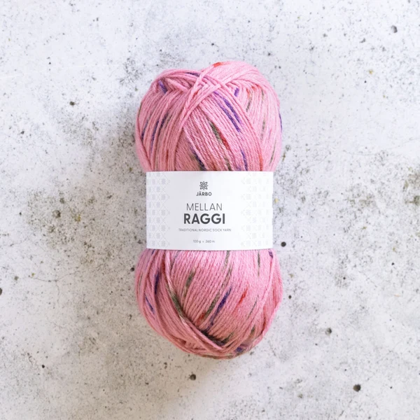 Järbo Mellanraggi 100g 28452 Dotted Darling