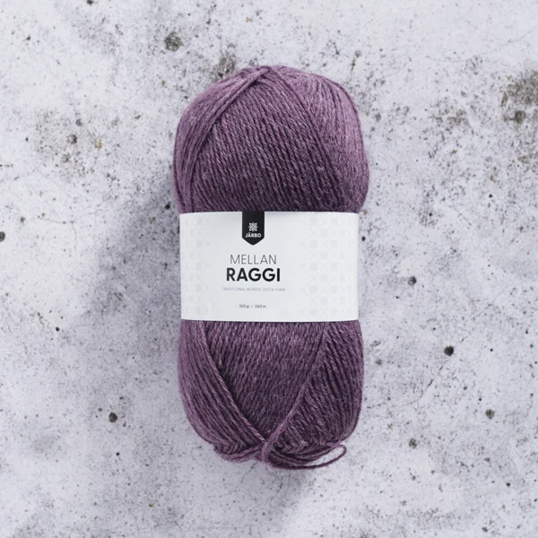 Järbo Mellanraggi 100g 28228 Mauve Orchid