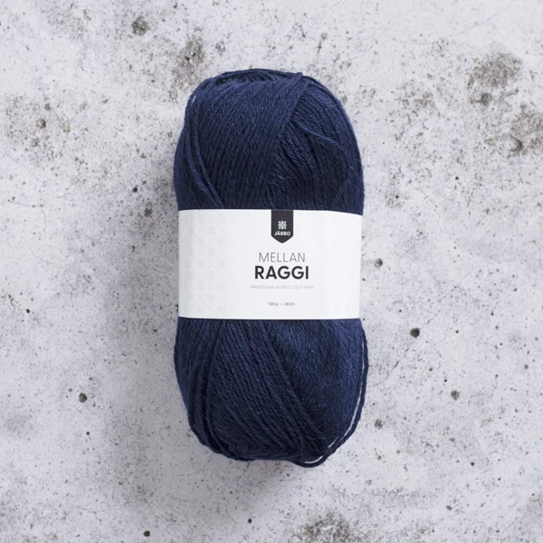 Järbo Mellanraggi 100g 28232 Navy