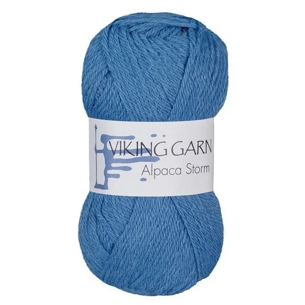 Viking Alpaca Storm 523 Bleu moyen