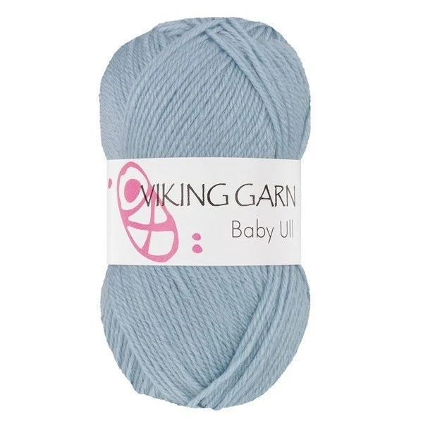 Viking Baby Ull 322 Bleu gris