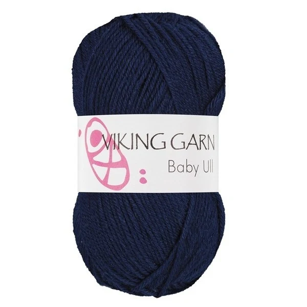 Viking Baby Ull 326 Bleu marin