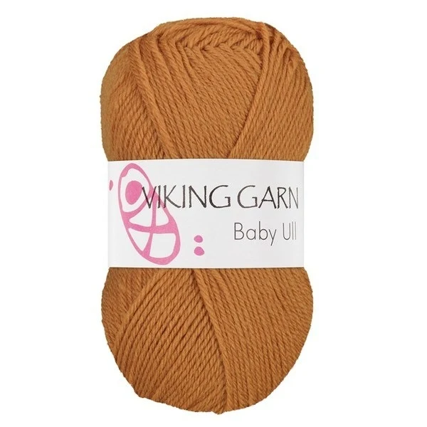 Viking Baby Ull 375 Ocre
