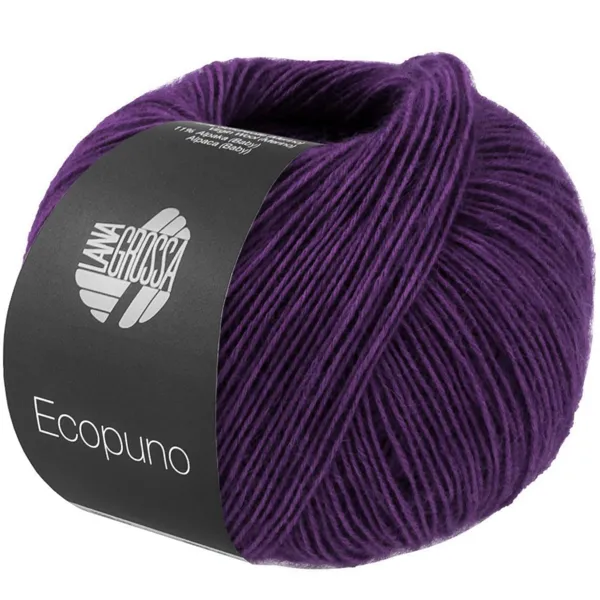 Lana Grossa Ecopuno 217 Violet profond