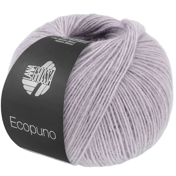 Lana Grossa Ecopuno 218 Lilas gris