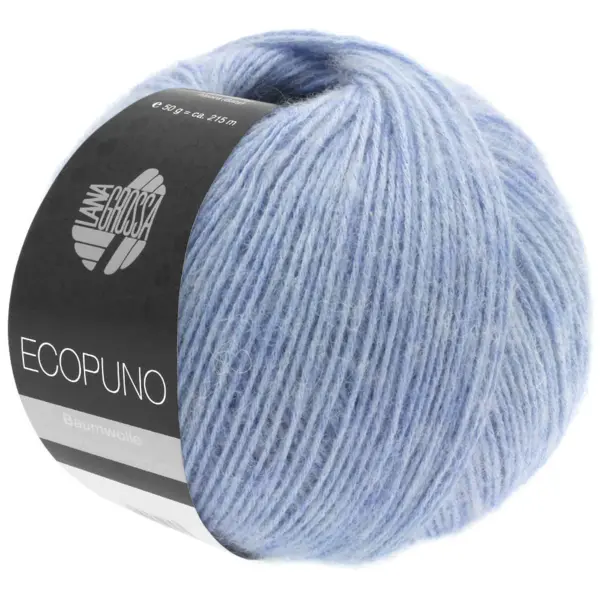 Lana Grossa Ecopuno 13 Bleu clair