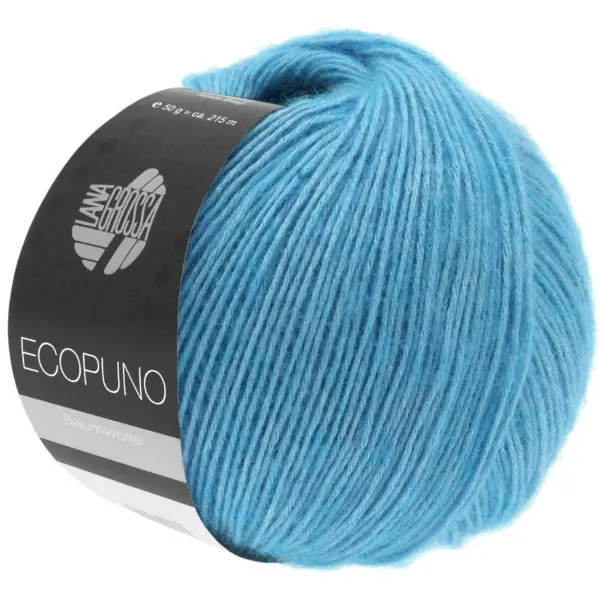 Lana Grossa Ecopuno 29 Bleu turquoise