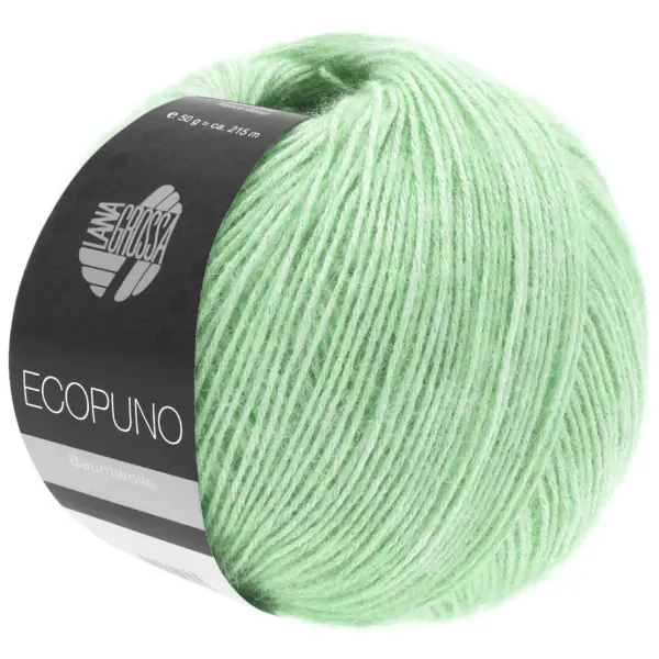 Lana Grossa Ecopuno 38 Vert pastel