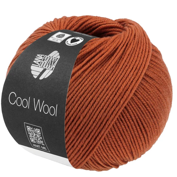 Lana Grossa Cool Wool 2125 Brun cannelle