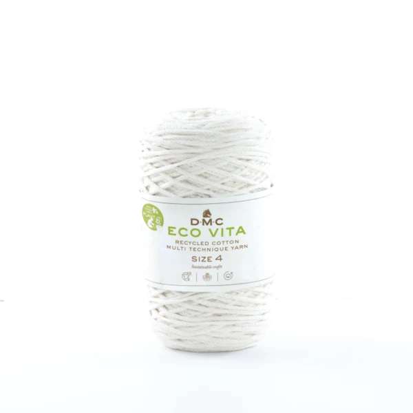 DMC Eco Vita 4 Garen Unicolor 01 Créme