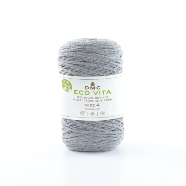 DMC Eco Vita 4 Garen Unicolor 122 Light grey