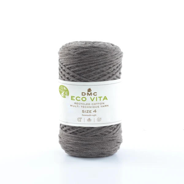 DMC Eco Vita 4 Garen Unicolor 112 Brown