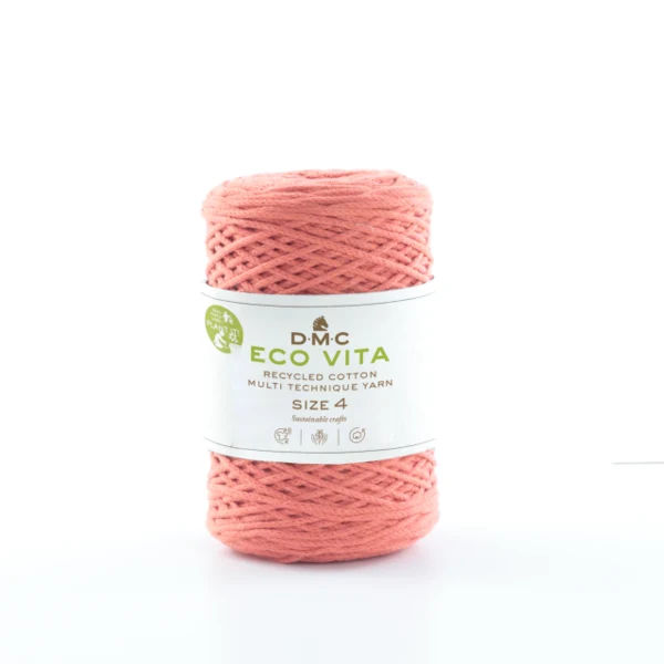 DMC Eco Vita 4 Garen Unicolor 15 Salmon