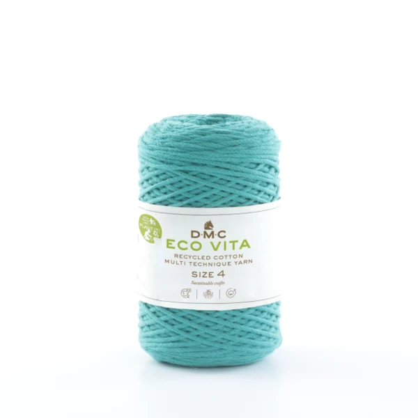 DMC Eco Vita 4 Garen Unicolor 89 Turquoise green