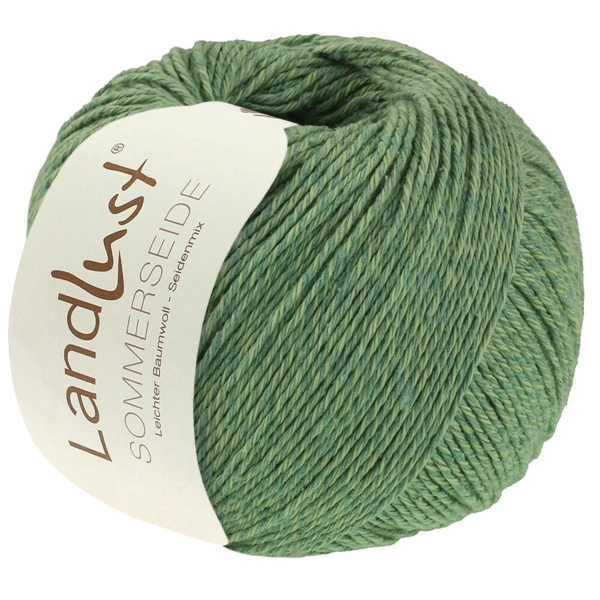 Lana Grossa Landlust Sommerseide 60 Vert menthe