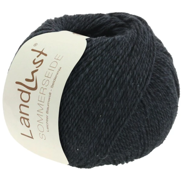 Lana Grossa Landlust Sommerseide 47 Noir