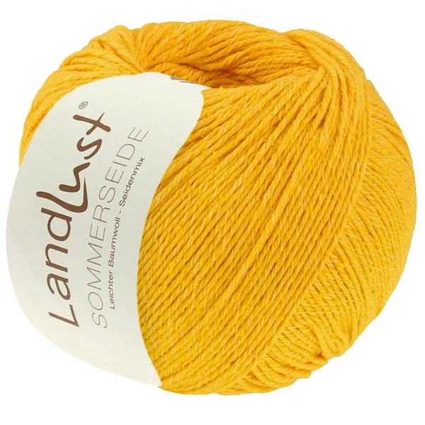 Lana Grossa Landlust Sommerseide 62 Jaune soleil