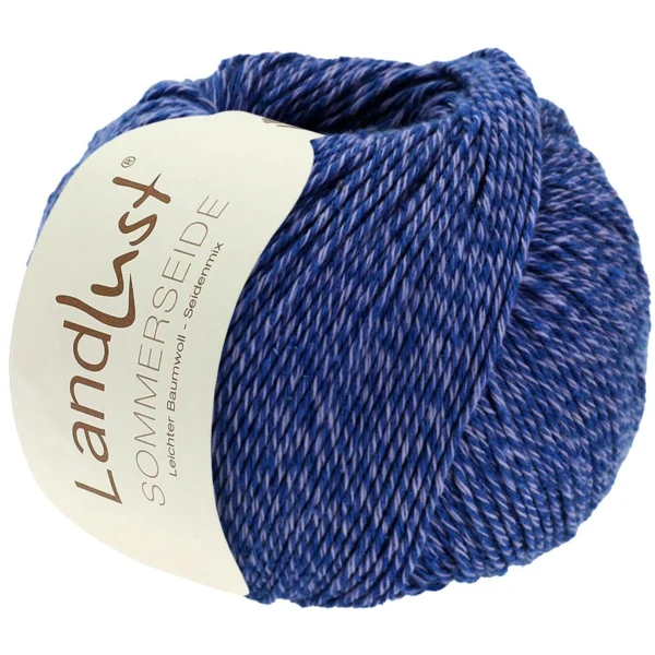Lana Grossa Landlust Sommerseide 56 Bleu royal