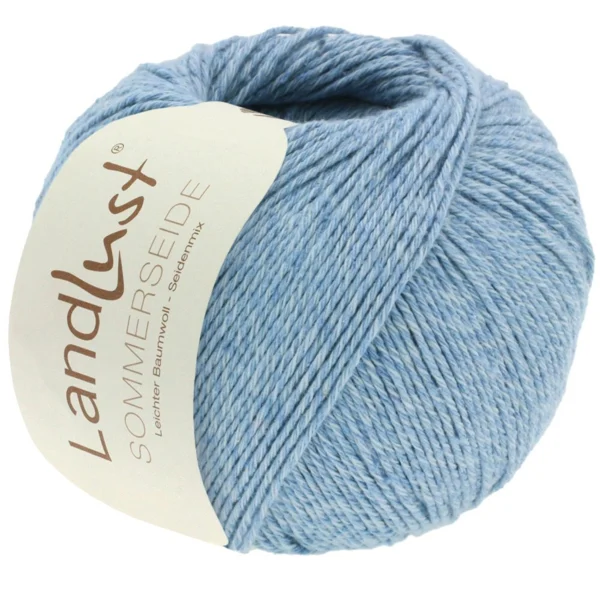 Lana Grossa Landlust Sommerseide 42 Bleu fumé