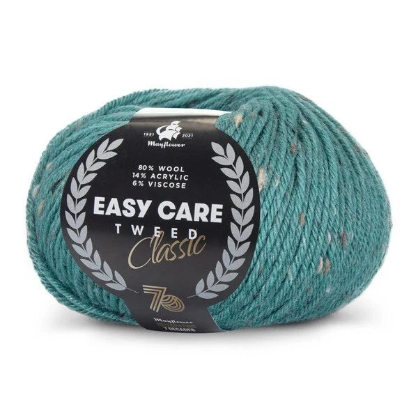 Mayflower Easy Care Classic Tweed 599 Aigue-marine foncée