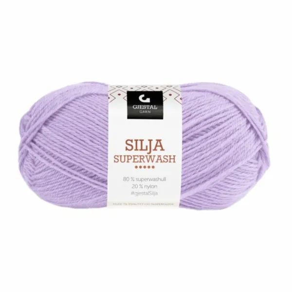 Gjestal Silja Superwash 396 Lavande claire