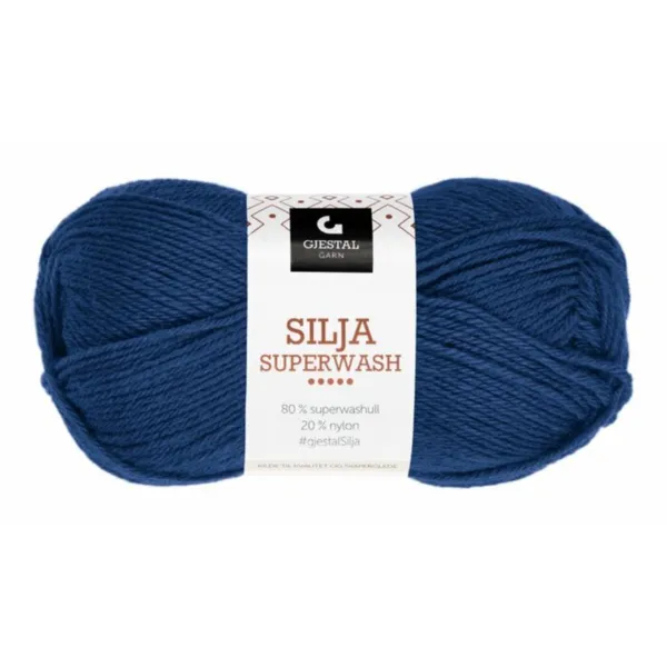 Gjestal Silja Superwash 332 Bleu marine