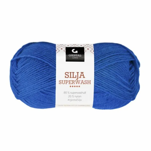 Gjestal Silja Superwash 401 Bleu roi