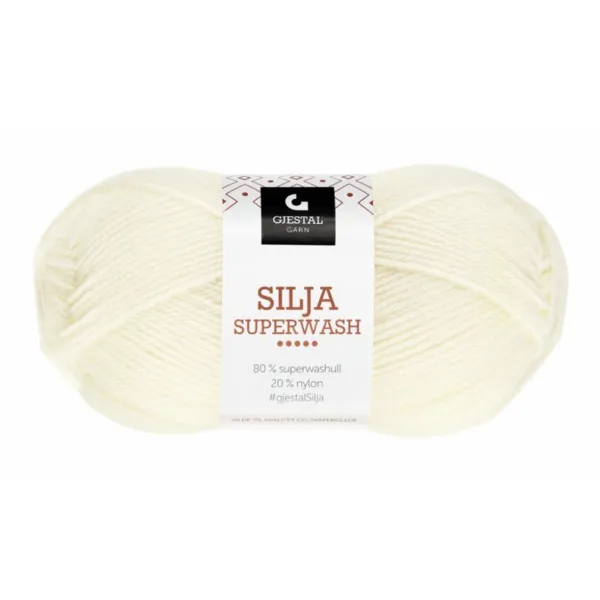 Gjestal Silja Superwash 300 Naturel